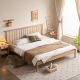 Solidwood Santa Rosa Small Double Bed Frame, Natural