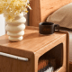 Solidwood Quartz Cherry Bedside Table