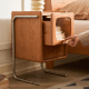 Solidwood Quartz Cherry Bedside Table