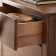 Solidwood Norway Chest of 7 Drawers, 135x40CM, Walnut