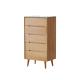 Solidwood Santa Rosa Chest of 5 Drawers