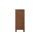 Solidwood Norway Chest of 5 Drawers, 95x40CM, Walnut