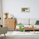Solidwood Calamo Chest of 4 Drawers with Cabinet