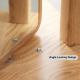 Solidwood Calamo Clothes Rack with Mirror & Drawer Unit, Natural