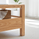Solidwood Norway Coffee Table, 120x60cm