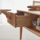 Solidwood Bailey Coffee Table, 1m, Natural