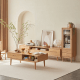 Solidwood Bailey Coffee Table, 1m, Natural