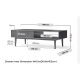 Solidwood Bailey Coffee Table, 1m, Natural