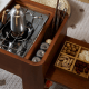 Solidwood Quyea Multi-Functional Movable Coffee Table