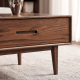 Solidwood Bailey Coffee Table, 1.2m, Walnut