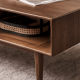 Solidwood Bailey Coffee Table, 1.2m, Walnut