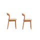 Solidwood Quartz Cherry Dining Chairs, Set of 2