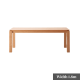 Solidwood Hemura Dining Table, 1.8m