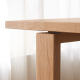 Solidwood Hemura Dining Table with Trestle Base, 2m