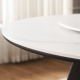 Solidwood Yelant Round Turntable Dining Table