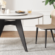 Solidwood Yelant Round Turntable Dining Table