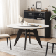 Solidwood Yelant Round Turntable Dining Table