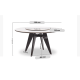 Solidwood Yelant Round Turntable Dining Table