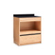 Solidwood Hemura Sideboard with 2 Drawers