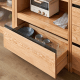 Solidwood Hemura Sideboard with 2 Drawers