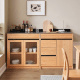 Solidwood Hemura Sideboard with 4 Drawers