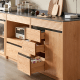 Solidwood Hemura Sideboard with Drawers & Cabinet