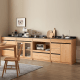 Solidwood Hemura Sideboard with Drawers & Cabinet