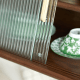 Solidwood Santa Rosa Sideboard with Sintered Stone Top & Hutch, 120x42x172cm, Walnut