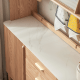 Solidwood Santa Rosa Sideboard with Sintered Stone Top & Hutch, 150x42x172cm, Natural