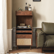 Solidwood Luxembourg Walnut Sideboard with Sintered Stone Top