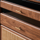 Solidwood Luxembourg Walnut Sideboard with Sintered Stone Top