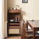 Solidwood Luxembourg Walnut Sideboard with Sintered Stone Top