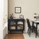 Solidwood Yelant Sideboard, 0.9m
