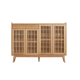 Solidwood Santa Rosa Shoe Cabinet with Drawers, 1.4m