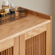 Solidwood Santa Rosa Shoe Cabinet with Drawers, 1.4m