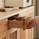 Solidwood Santa Rosa Shoe Cabinet with Drawers, 1.4m