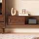 Solidwood Danya Wall-mounted Entertainment Unit, 1.8m