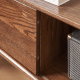 Solidwood Danya Wall-mounted Entertainment Unit, 1.8m