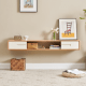 Solidwood Gabea Wall-mounted Entertainment Unit, 1.6m