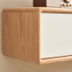 Solidwood Gabea Wall-mounted Entertainment Unit, 1.6m