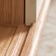 Solidwood Gabea Wall-mounted Entertainment Unit, 1.6m