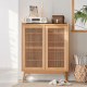 Solidwood Santa Rosa Shoe Cabinet, 0.8m