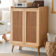 Solidwood Santa Rosa Shoe Cabinet, 0.8m