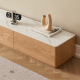 Solidwood Hemura Entertainment Unit with Sintered Stone Top, 3m