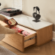 Solidwood Hemura Entertainment Unit with Sintered Stone Top, 3m