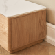 Solidwood Hemura Entertainment Unit with Sintered Stone Top, 3m