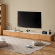 Solidwood Hemura Entertainment Unit with Sintered Stone Top, 3m