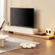 Solidwood Miaco Adjustable Entertainment Unit with Sintered Stone Top