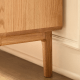 Solidwood Hemura Tall Entertainment Unit with Sintered Stone Top