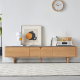 Solidwood Santa Rosa Entertainment Unit with Sintered Stone Top